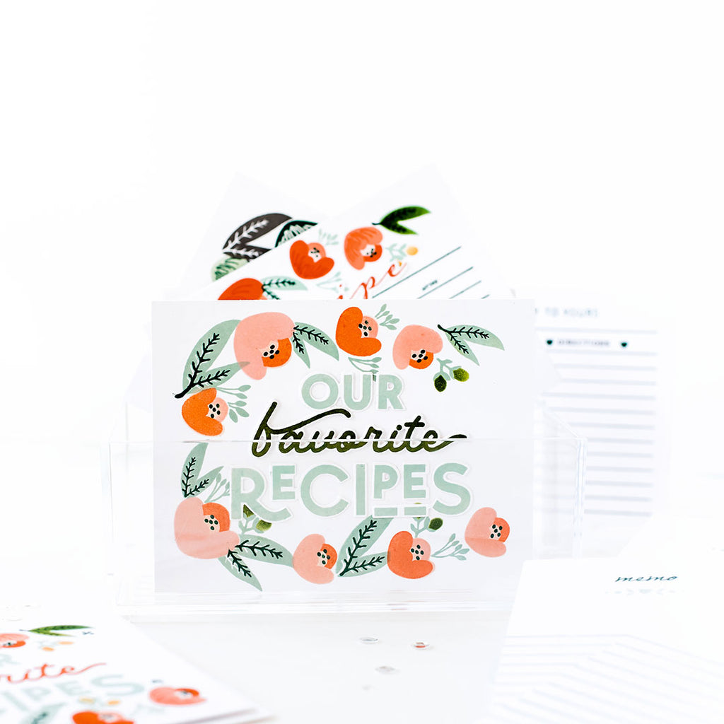 Product Feature: Recipe Card Builder