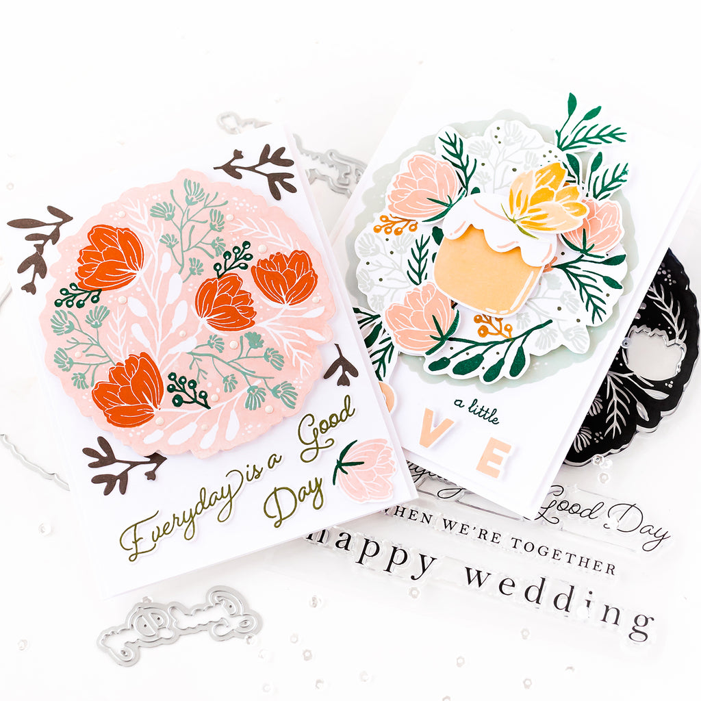 Pigment Craft Co Delicate Floral Fillers Card