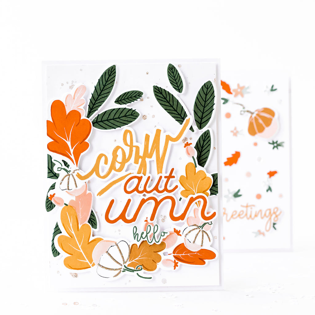 Leaf & Acorn Stencil Builder