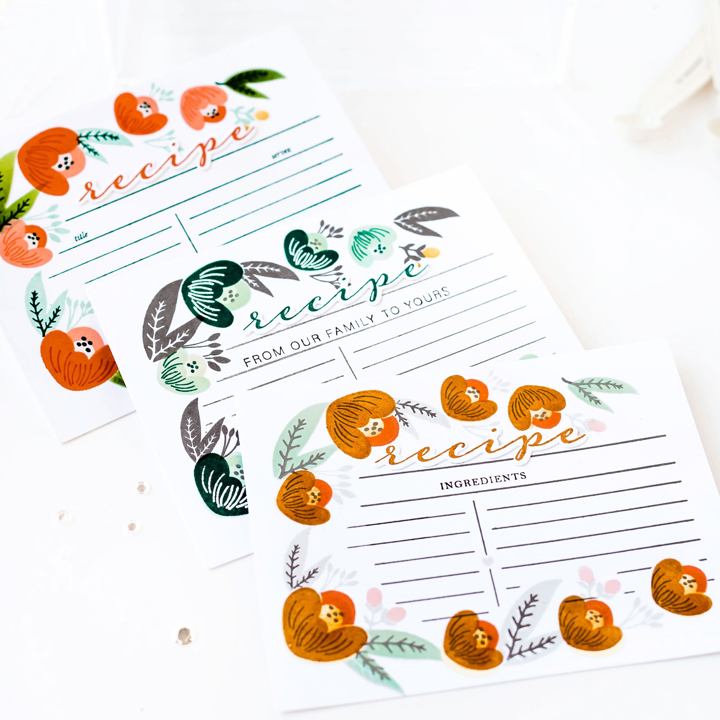 RECIPE CARD BUILDER – Pigment